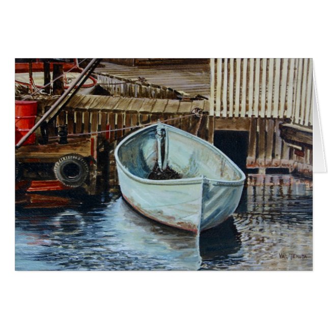 Bateau à vie de la vieille marine (Devant horizontal)