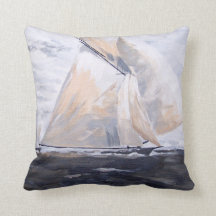 Bateau à voile #2 Coussin