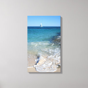 - Bateau à voile blanc - toile de rêverie