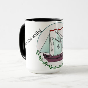 Bateau à voile Mug