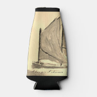 Bateau à voile Sharpie Schooner - Glacière de bout