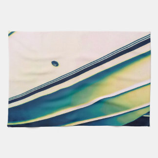 Bateau Abstrait en Blue Kitchen Serviettes