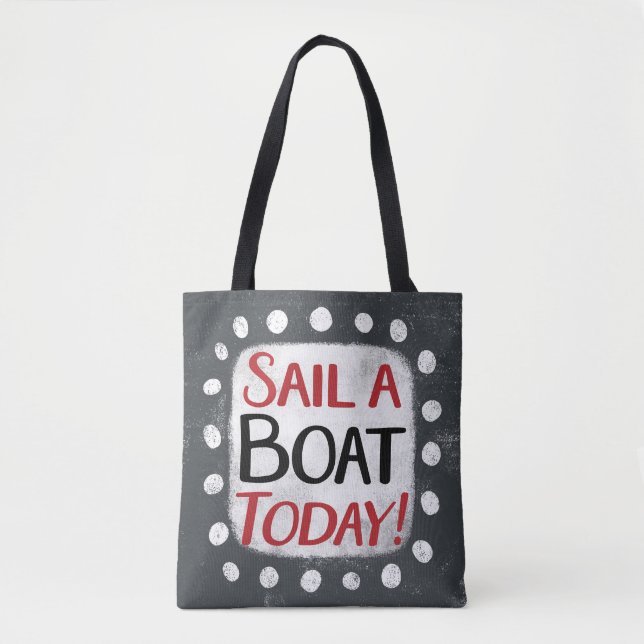 Bateau Aujourd'Hui Sac fourre-tout (Devant)