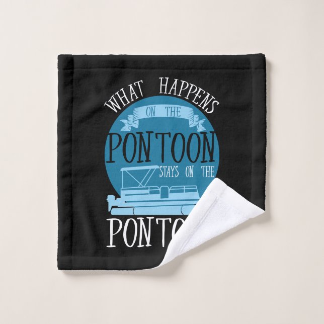 BATEAU - Ce Qui Se Passe Sur Le Ponton (Gant de toilette)