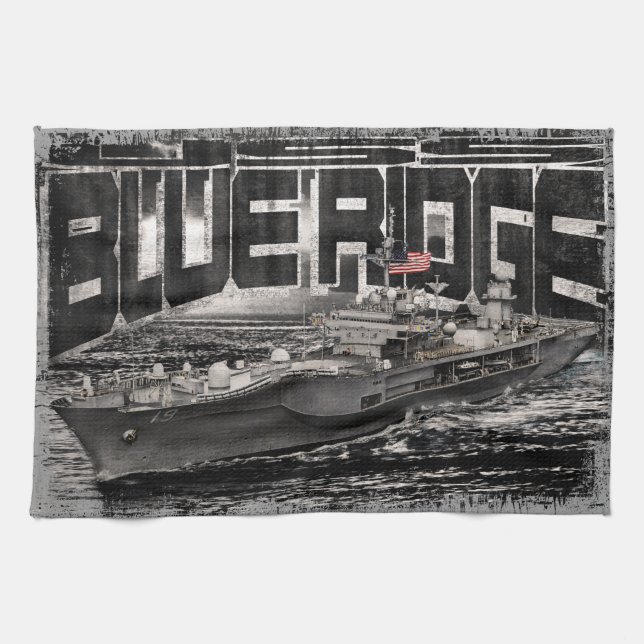 Bateau de commandement Blue Ridge Serviettes de cu (Horizontal)