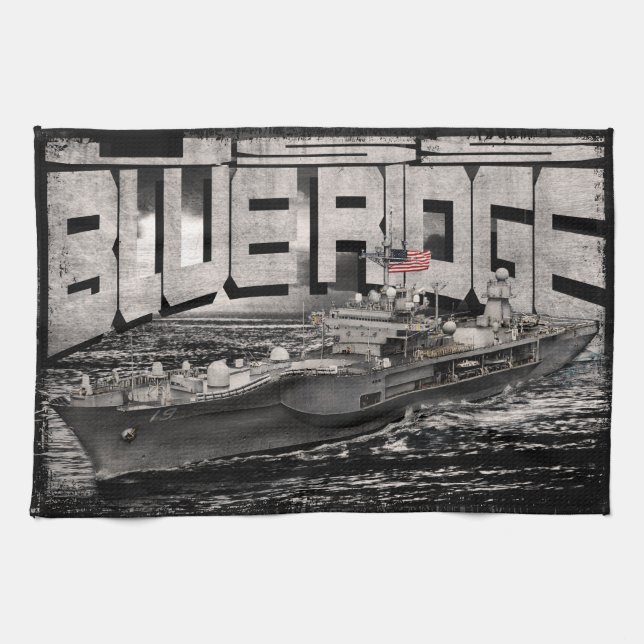 Bateau de commandement Blue Ridge Serviettes de cu (Horizontal)