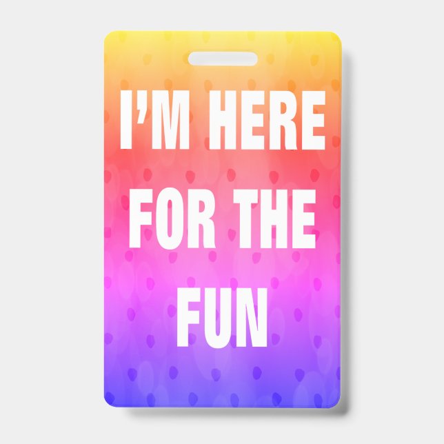 Bateau De Croisière Badge Lanyard Rose Ici Pour Le (Avant)