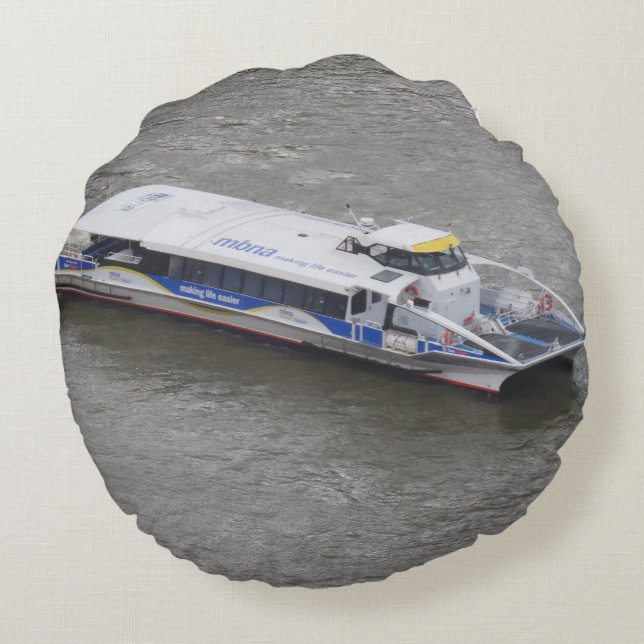 Bateau de croisière sur la Tamise Coussin (Dos)