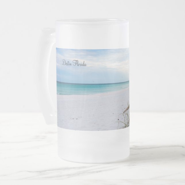 Bateau De Mer Et Plage De Sable Blanc Matin De Mug (Devant gauche)