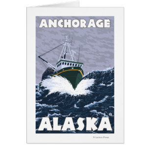 Bateau de pêche - Anchorage, Alaska