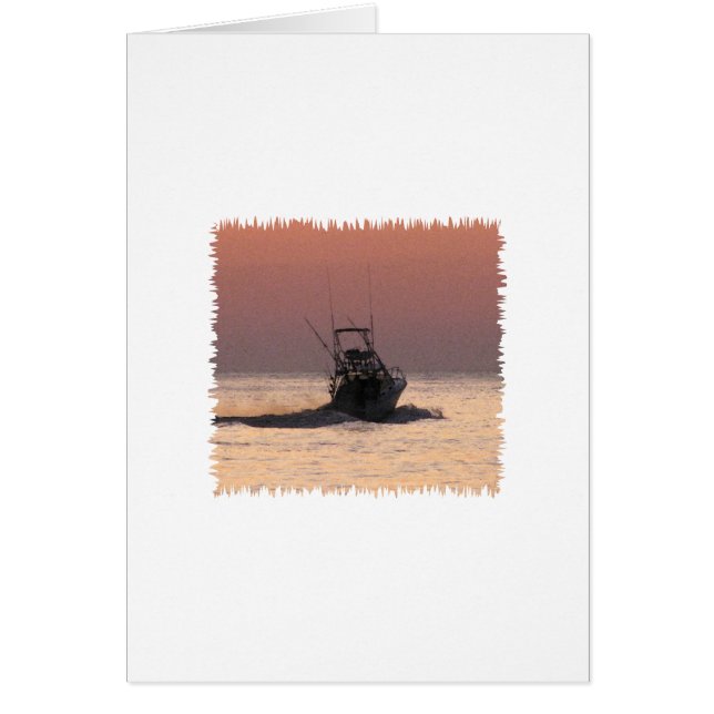 Bateau de pêche d'eau de mer (Devant)