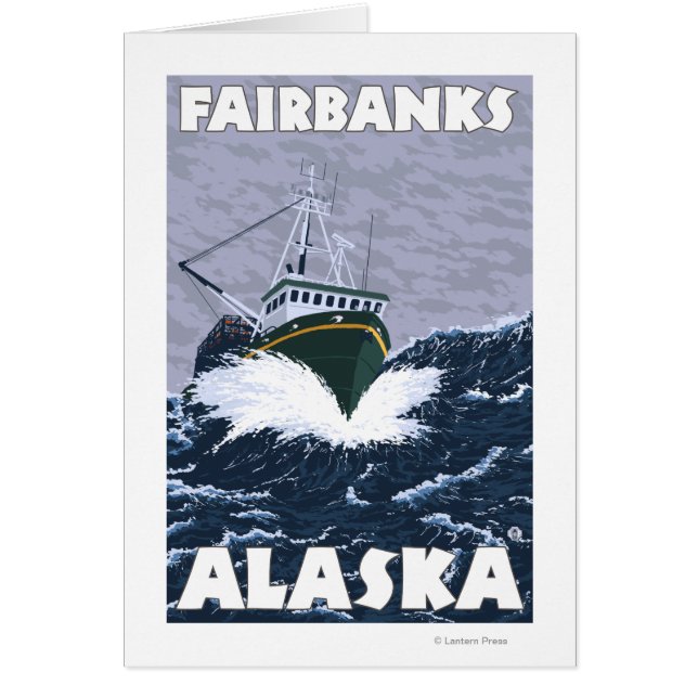 Bateau de pêche - Fairbanks, Alaska (Devant)