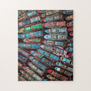 Bateau de pêche Jigsaw Complex Jigsaw Puzzle Extre