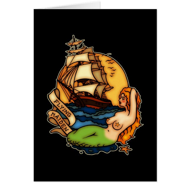 Bateau de sirène et de pirate (Devant)