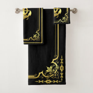 Bateau marin/ancre bleu marine/or t