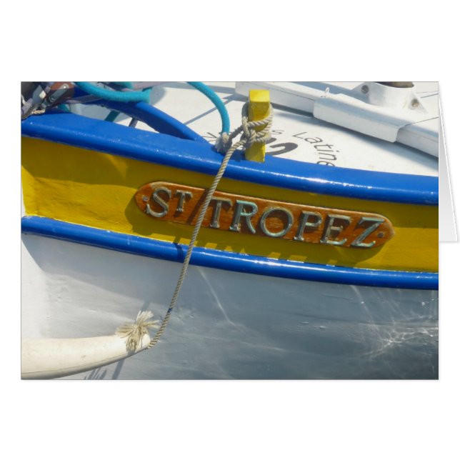 bateau saint tropez (Devant horizontal)