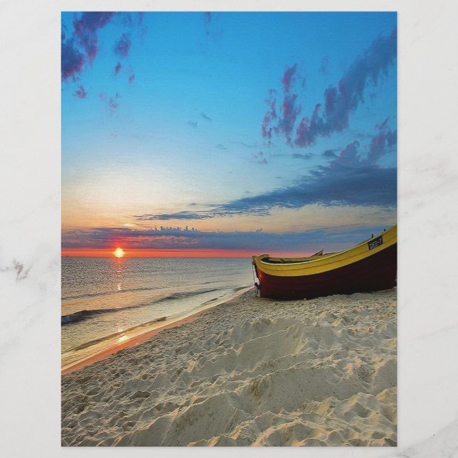 Bateau Sur Une Plage (Devant)