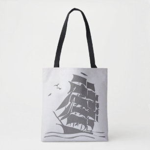 Bateau vintage, partout sac fourre-tout à