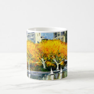 Bateaux à jouets dans le parc Mug