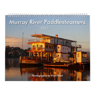 Bateaux à roues à aubes du Murray 2027 calendrier