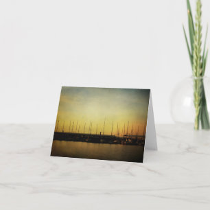 Bateaux à voile et carte Sunrise