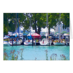 Bateaux À Voilier À quai