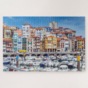 Bateaux Amarrés À Port Puzzle