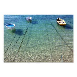 Bateaux au repos - Impression photo (19" x 13")
