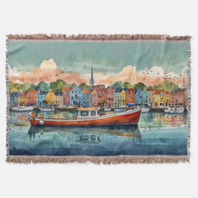 Bateaux d'accueil Jetez la couverture (Devant)