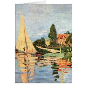Bateaux dans la peinture de port