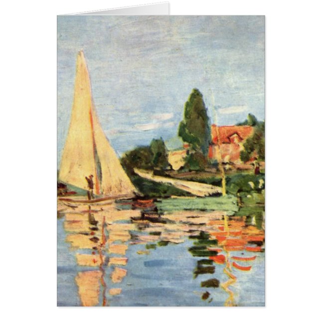 Bateaux dans la peinture de port (Devant)