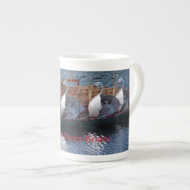 Bateaux de Boston Swan Boats Mug (Devant droit)