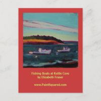 Bateaux de pêche ・ Kettle Cove ・ Carte postale de 