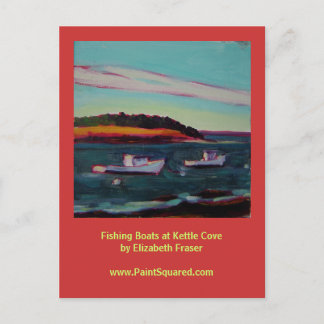 Bateaux de pêche ・ Kettle Cove ・ Carte postale de 