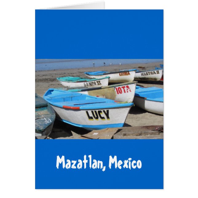 Bateaux de pêche Mazatlan (Devant)