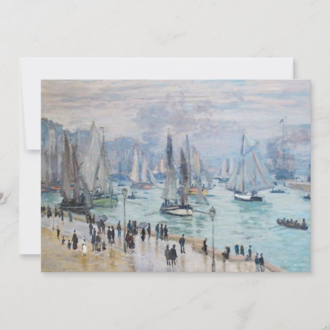 Bateaux de pêche quittant le port | CLAUDE MONET (Devant)