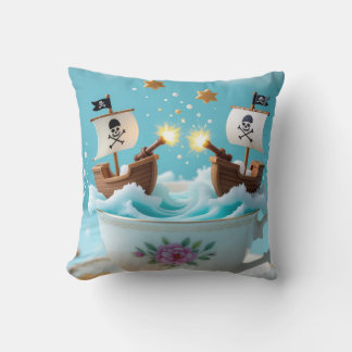 Bateaux de pirates fantaisistes dans Coussin de Ta