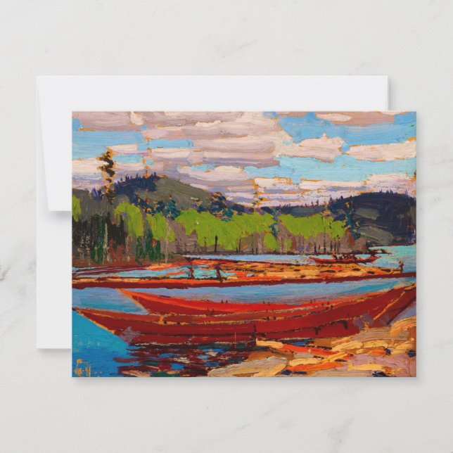 Bateaux de Tom Thomson (1916) (Devant)