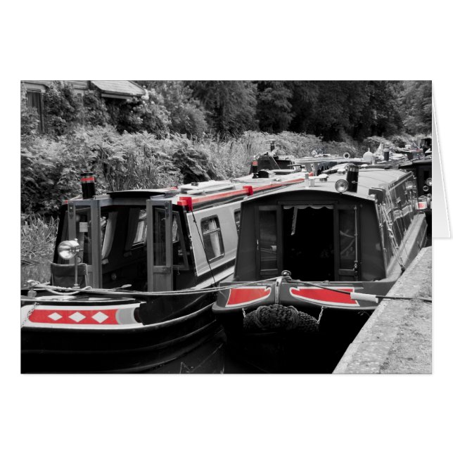 Bateaux du canal de Basingstoke (Devant horizontal)