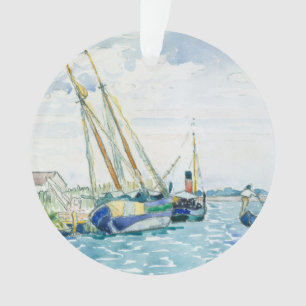 Bateaux marins près de Venise