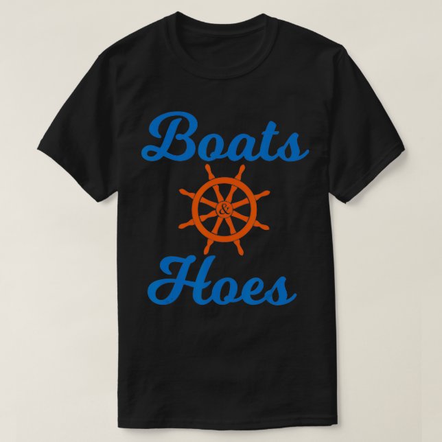 Bateaux N Hoes Funny Sea Cadeau TShirt (Design devant)