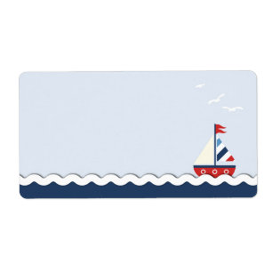 Bateaux oh ! Étiquette nommée