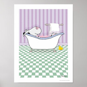 BATH BATH VW poster par Sandra Boynton