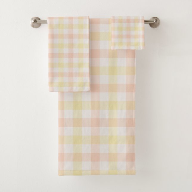 Bath Towel Set Garden Sunrise (En situation)