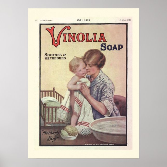 Bathroom and Nursery Poster (Devant)