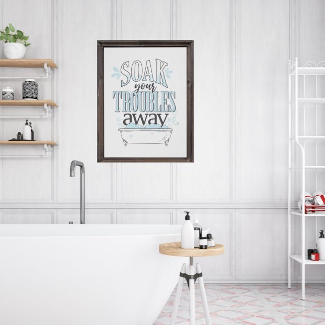 Bathroom Decor, Wall Art, Washroom Poster Design (Créateur téléchargé)
