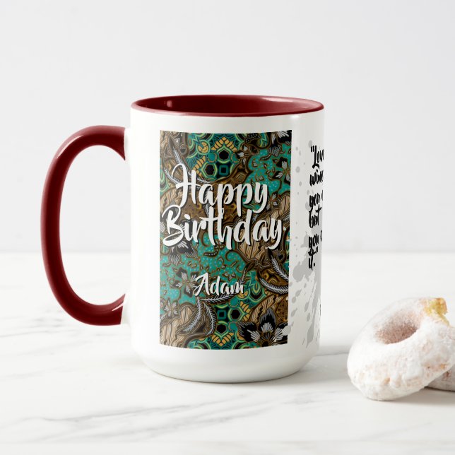 Batik Combo Mug CM06-01 Virgo (Avec donut)