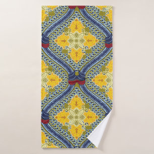Batik indonésien : est une technique de teinture d