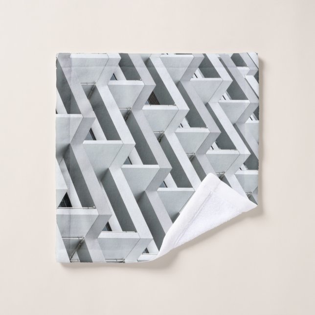 Bâtiment Abstrait (Gant de toilette)