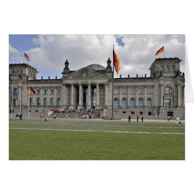 Bâtiment allemand Reichstag (Devant horizontal)